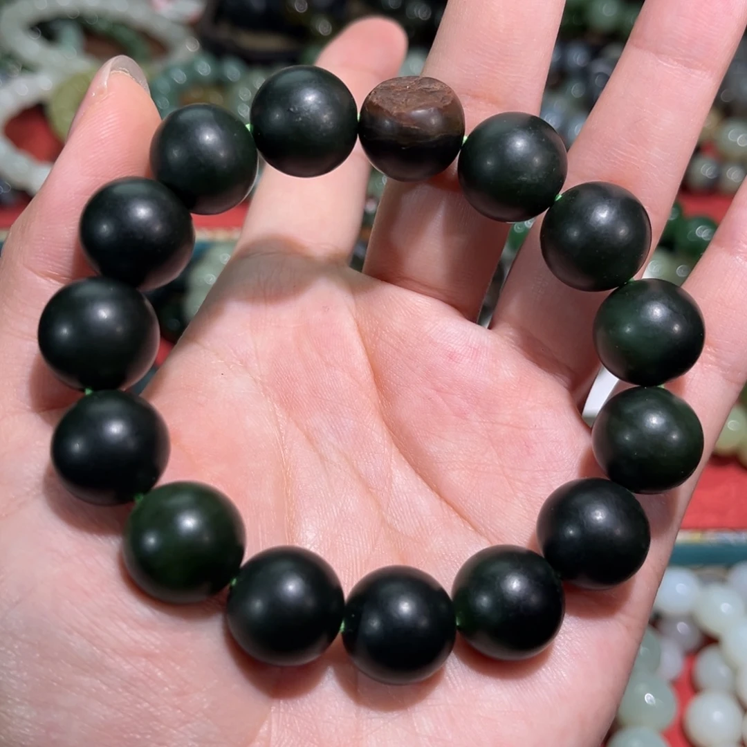 天***翔和田玉未镶嵌手链