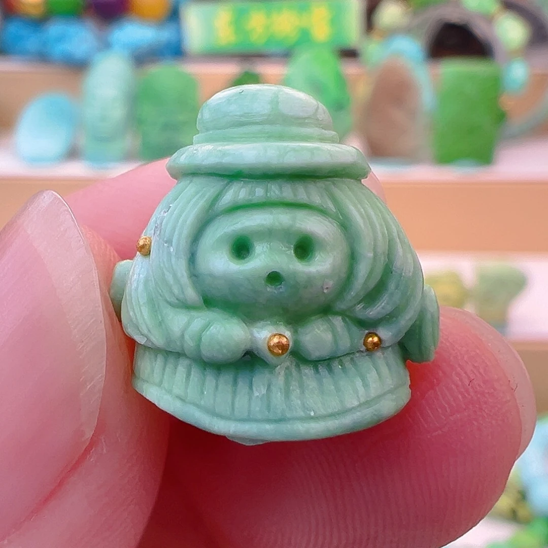 未镶嵌绿松石项链