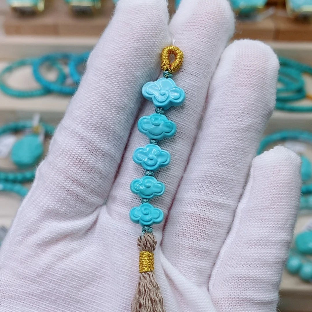 未镶嵌绿松石珠宝奇石