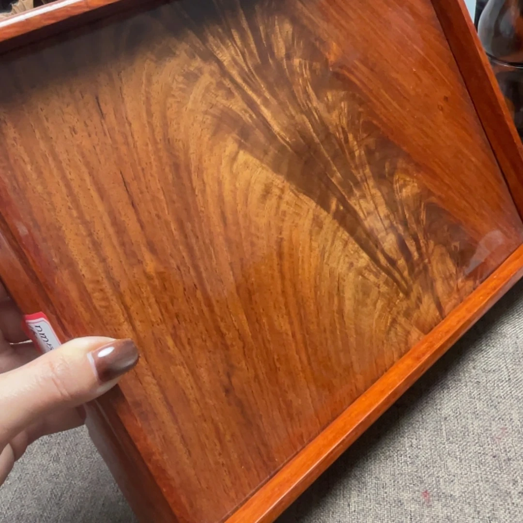 大果紫檀（缅甸花梨）独板文盘