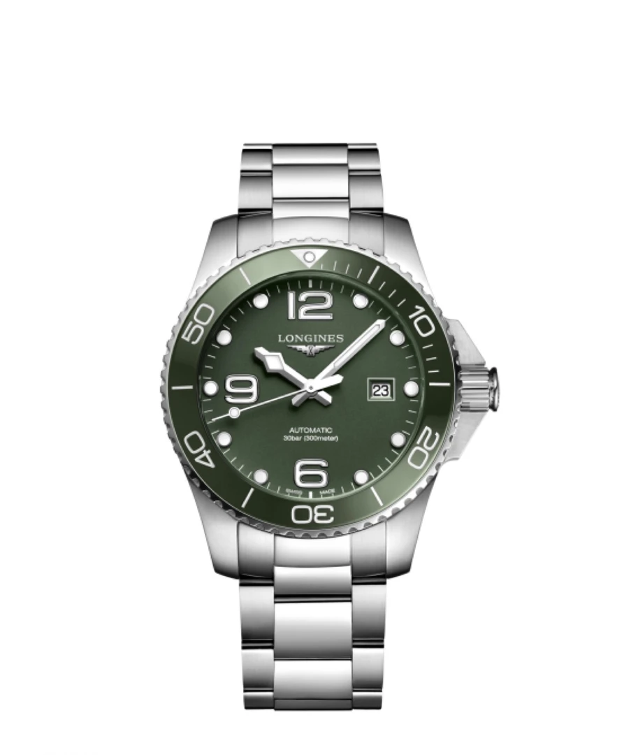 99新 Longines/浪琴 康卡斯L3.782.4.06.6表径43mm自动机械男表