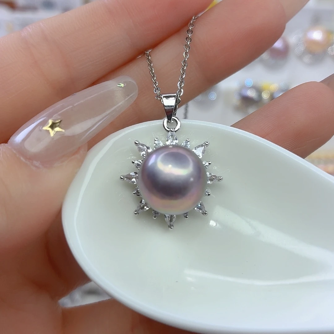 合金颈饰淡水珍珠