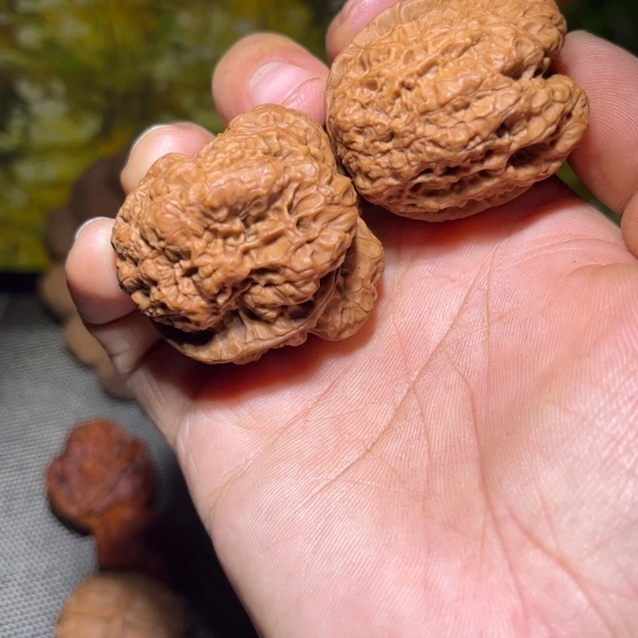 古***鱼吊坠文玩核桃滇西54