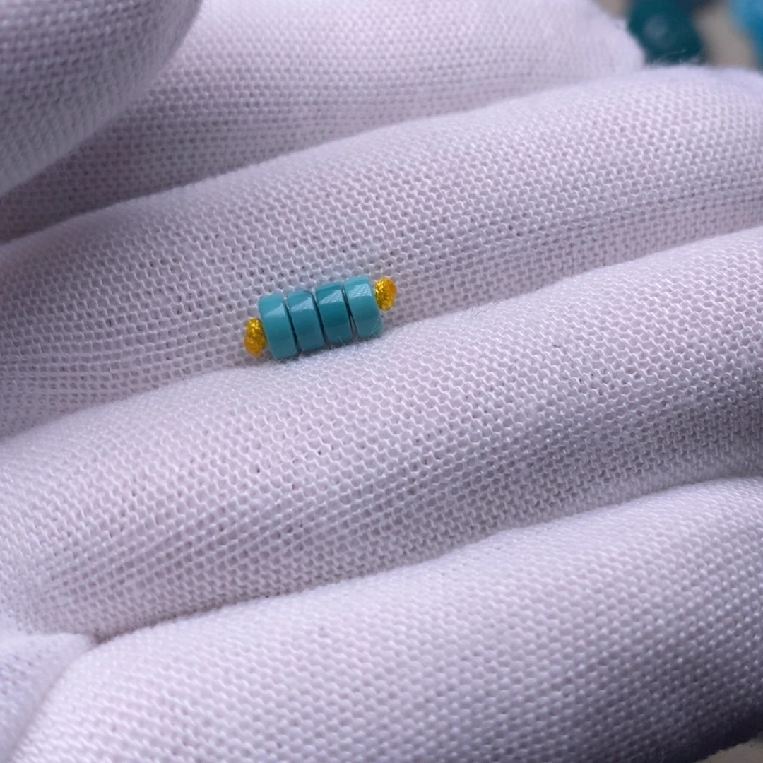 绿松石未镶嵌绿松石直切4.7