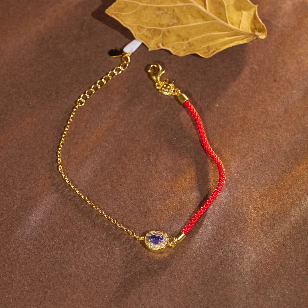 非遗好物分享【玉峰珠宝·歪歪】蛋面*蓝宝石手链(多样性发一）W9294