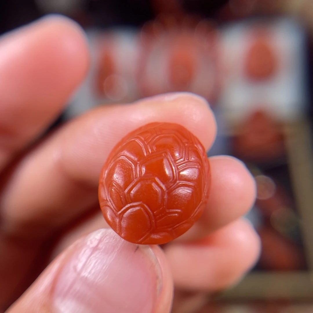 南红玛瑙未镶嵌富甲天下16.3*14.1