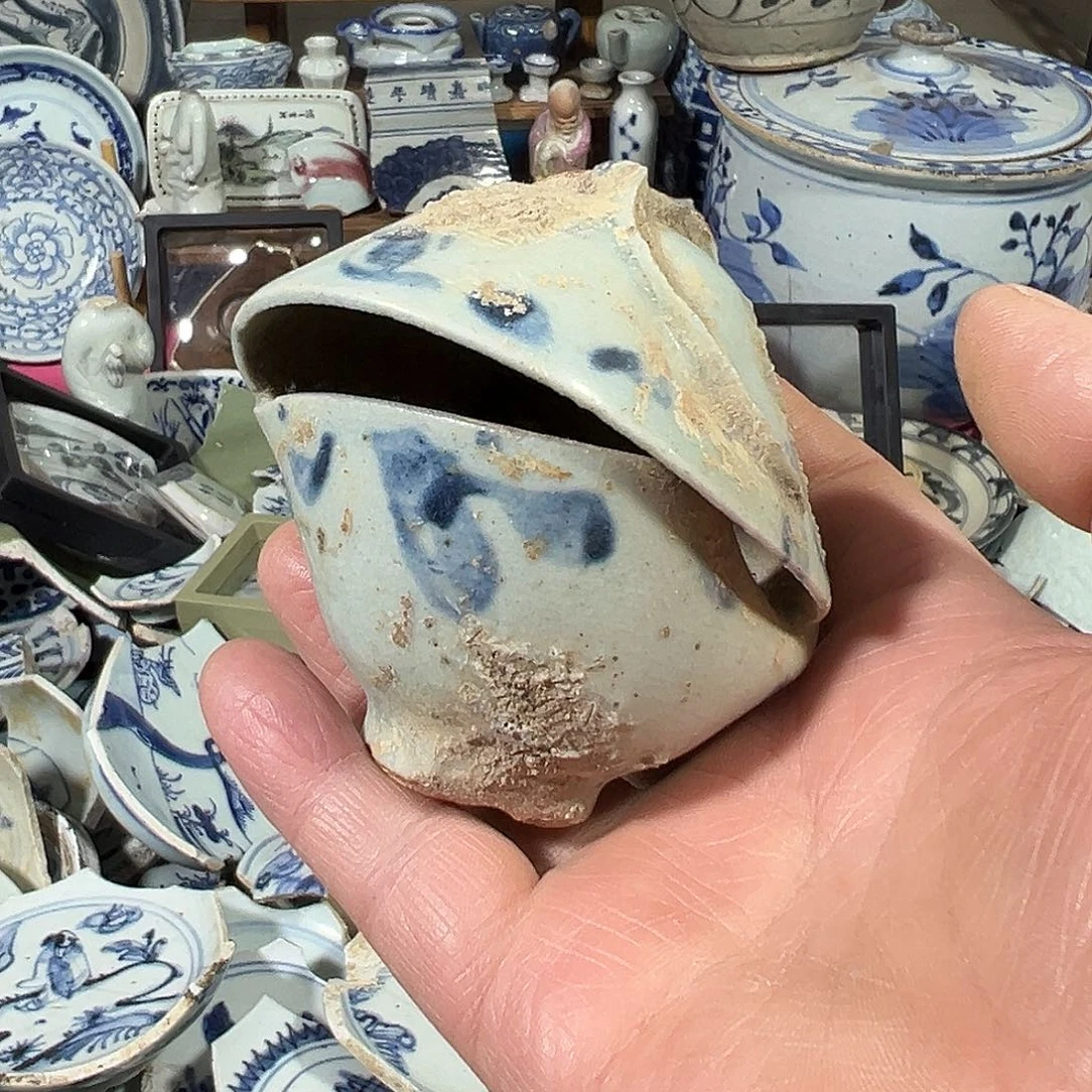 瓷片瓷片标本，全场包邮
