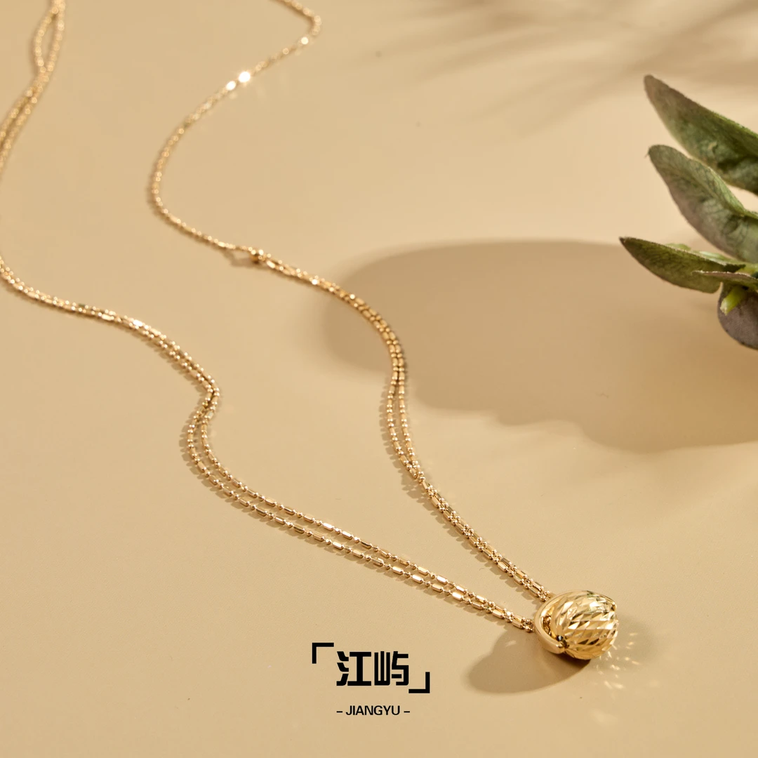 江屿 坠链均925银 转运通项链