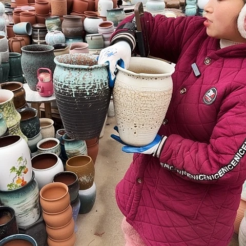 口17高25盆子盆子