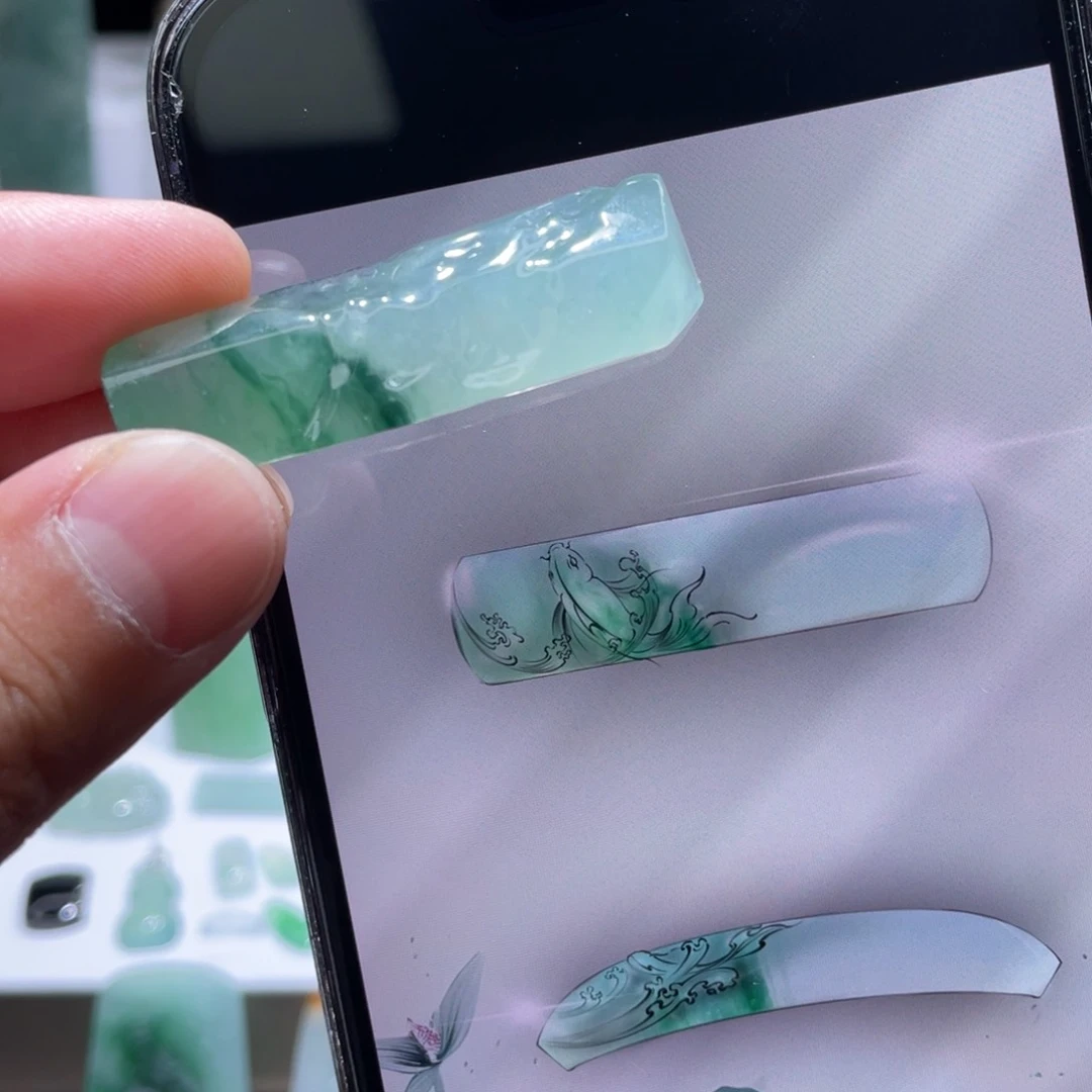 定制翡翠未镶嵌包工