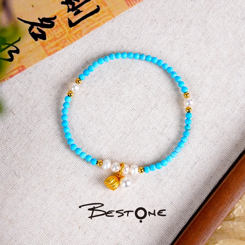 手链 珍珠Song石时尚手链 BESTONE原创设计高端时尚饰品ZZ5120457