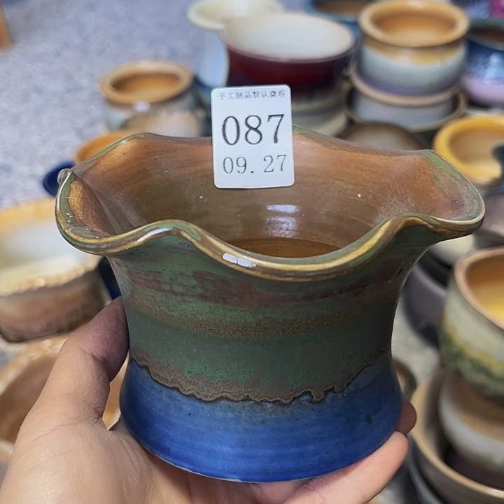 瓷片微瑕景德镇陶瓷手工制作