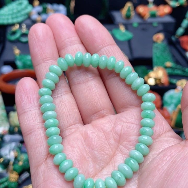 翡翠未镶嵌手链翡翠