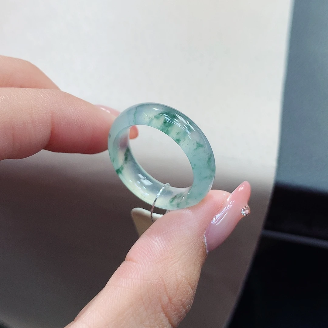 未镶嵌戒指翡翠14号