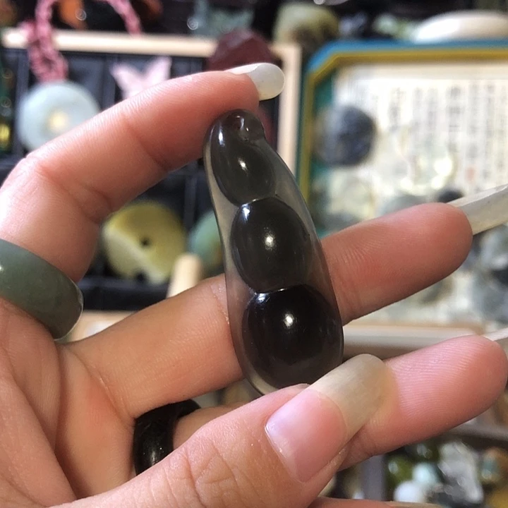 岫玉未镶嵌岫玉挂件