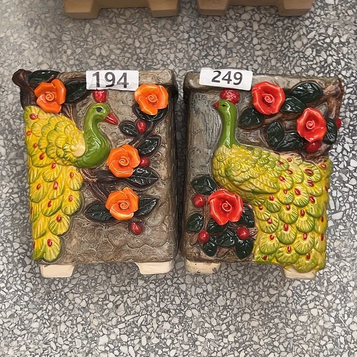 粗陶材质多肉花盆