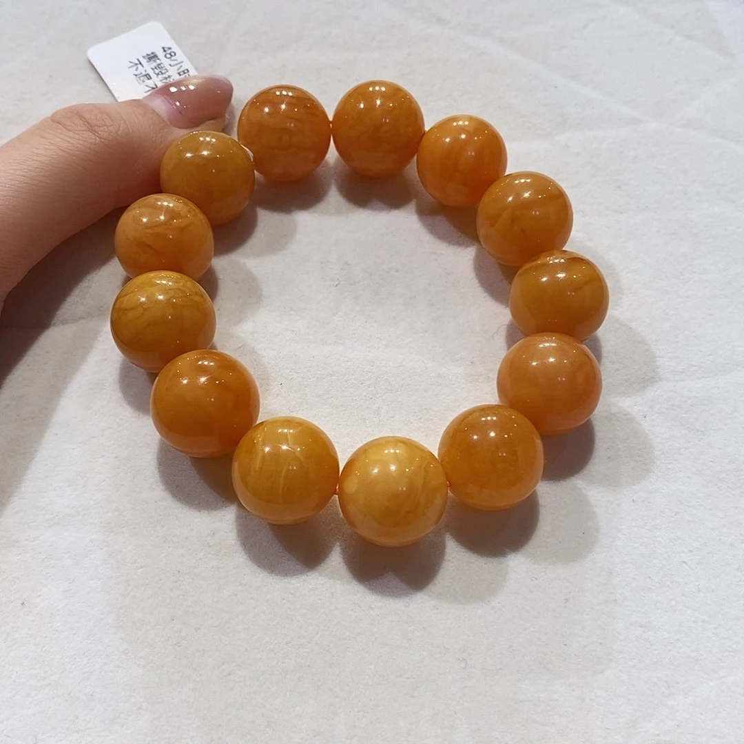 蜜蜡未镶嵌手串蜜蜡