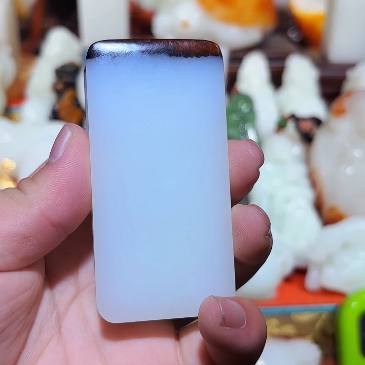 和田玉未镶嵌摆件