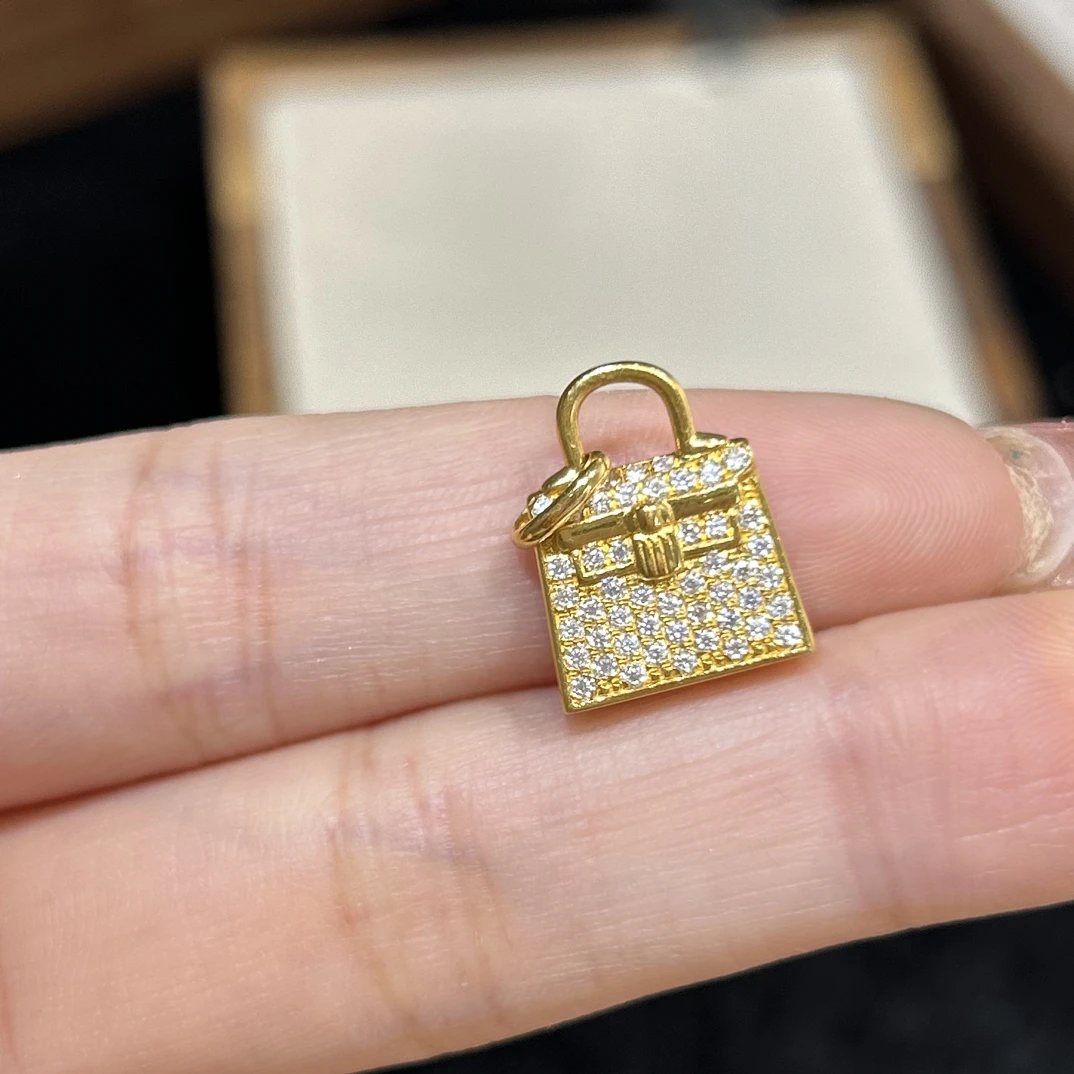 足金精品工艺吊坠