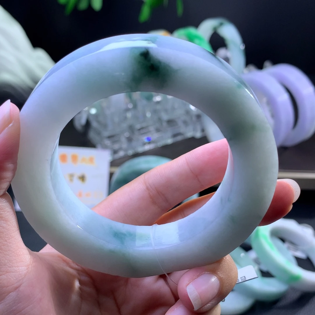 定制翡翠胖圆条未镶嵌