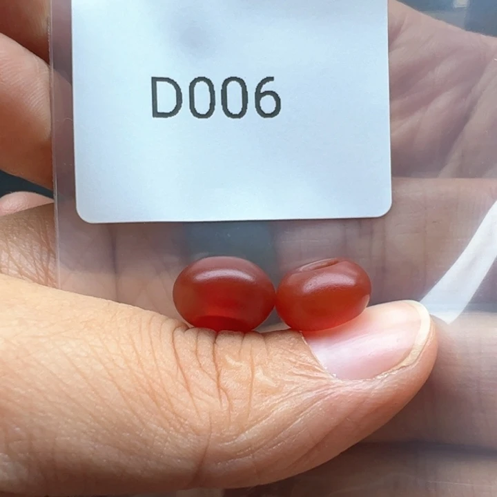 未镶嵌玛瑙/玉髓珠宝半成品