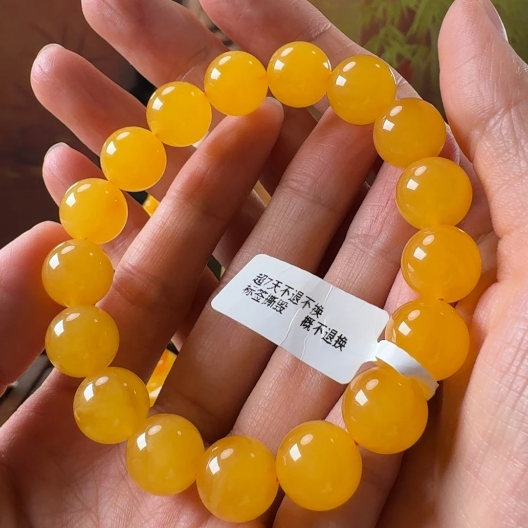 蜜蜡未镶嵌毛衣链