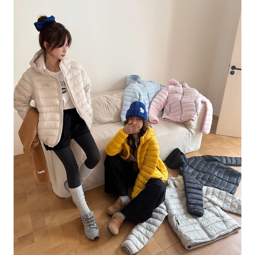 2025新款轻薄排骨棉服外套情侣款宽松洋气韩版秋冬