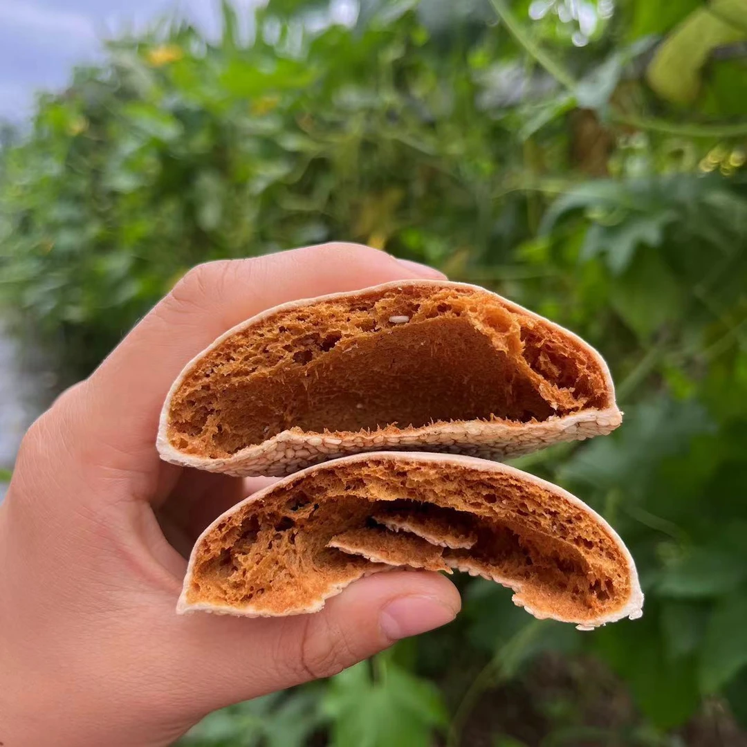 四川巴中长赤特色麻饼酥脆饼芝麻空壳饼