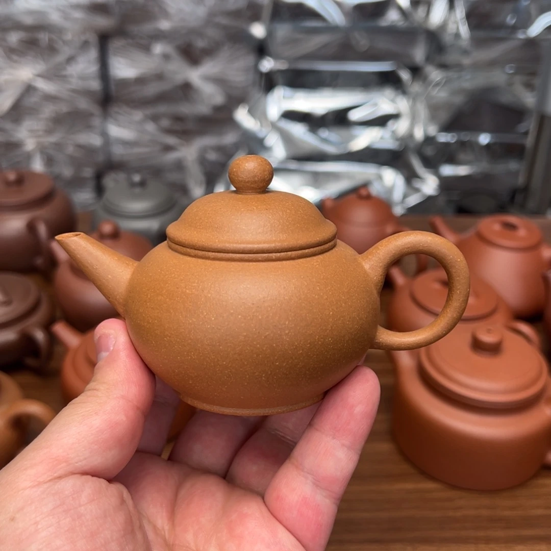 茶壶紫砂140cc黄金段水平