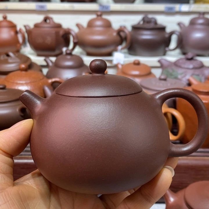 紫砂茶壶微瑕处理一把