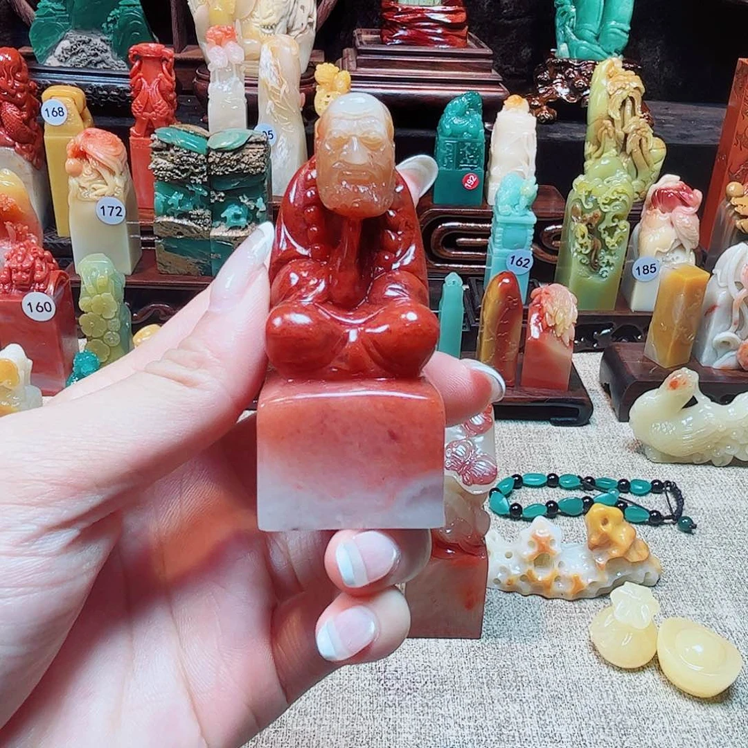 寿山石印石正***生寿山石