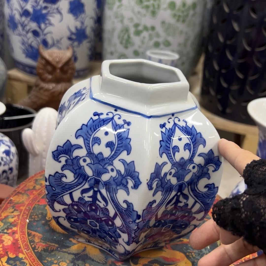 瓷片微瑕青花瓷器难得一漏