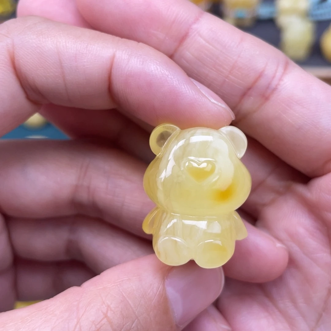 裸石琥珀未镶嵌蜜蜡