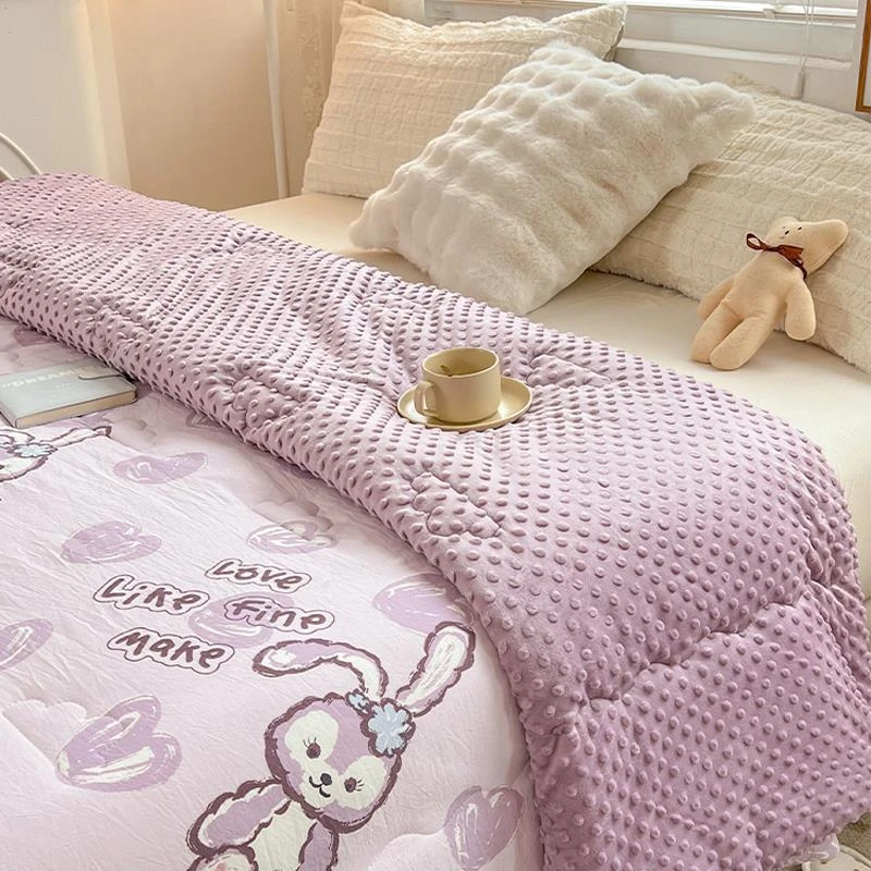 大豆纤维被子冬被加厚棉被芯保暖豆豆被儿童被春秋被2023新款冬季