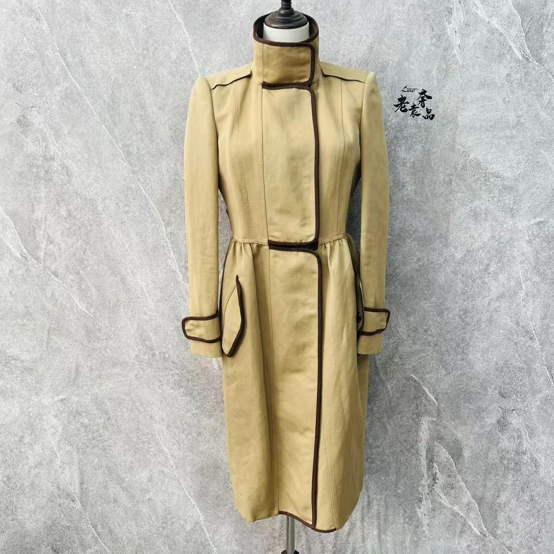 95新 BURBERRY/博柏利 海囤/巴宝莉大衣/38码/yy00799女装