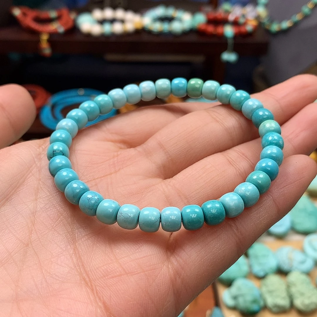 未镶嵌绿松石手链