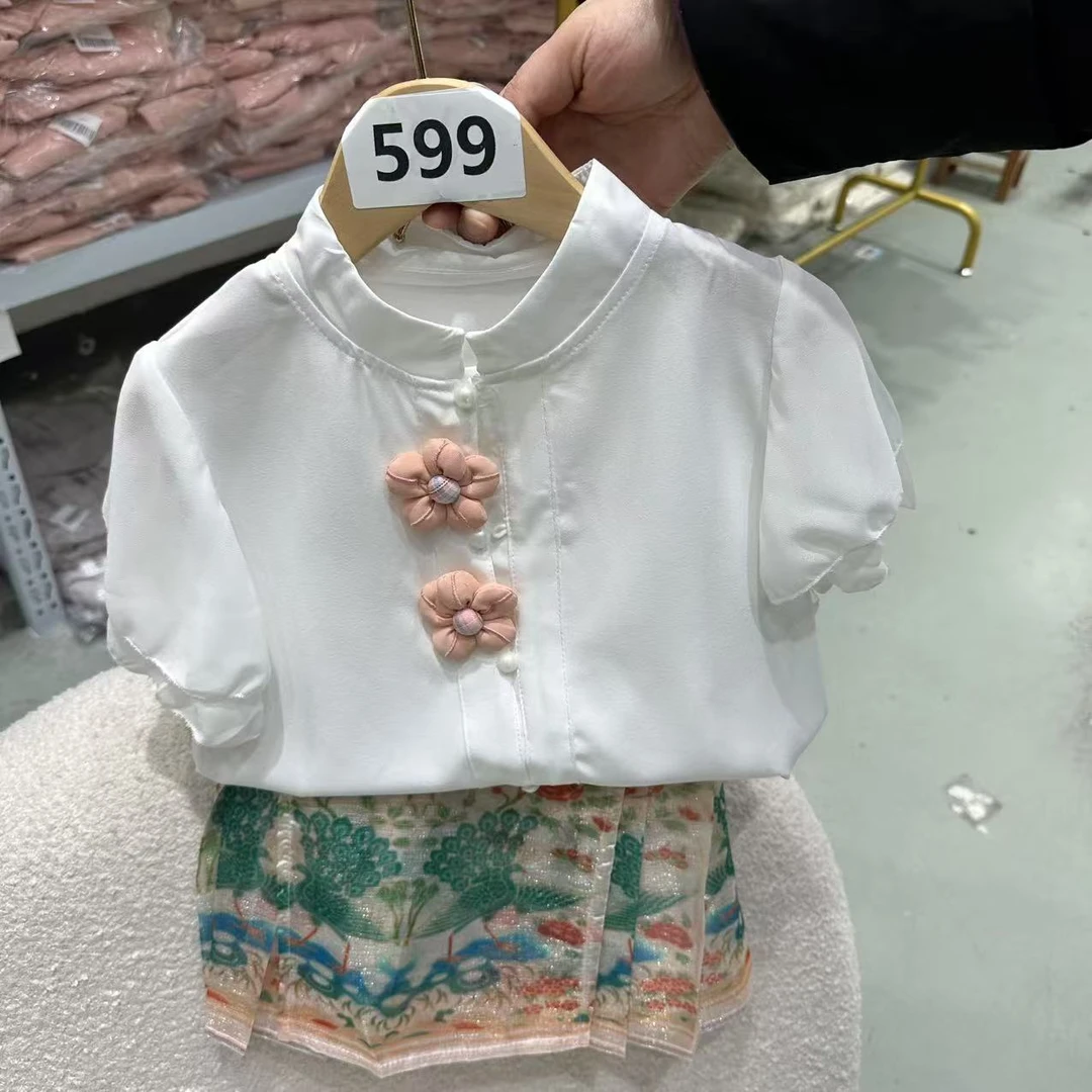 【0043款】休闲学院风常规女童春秋套装时尚韩版中童套装