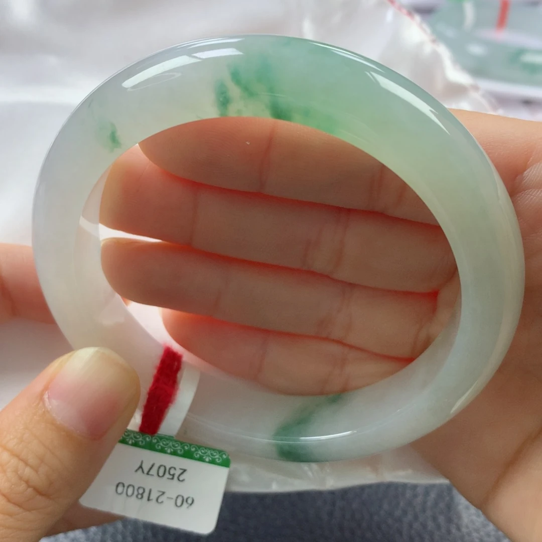 未镶嵌手镯翡翠缅甸天然翡翠A货59.7正