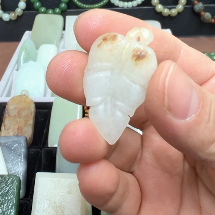 吊坠(不含链)未镶嵌和田玉