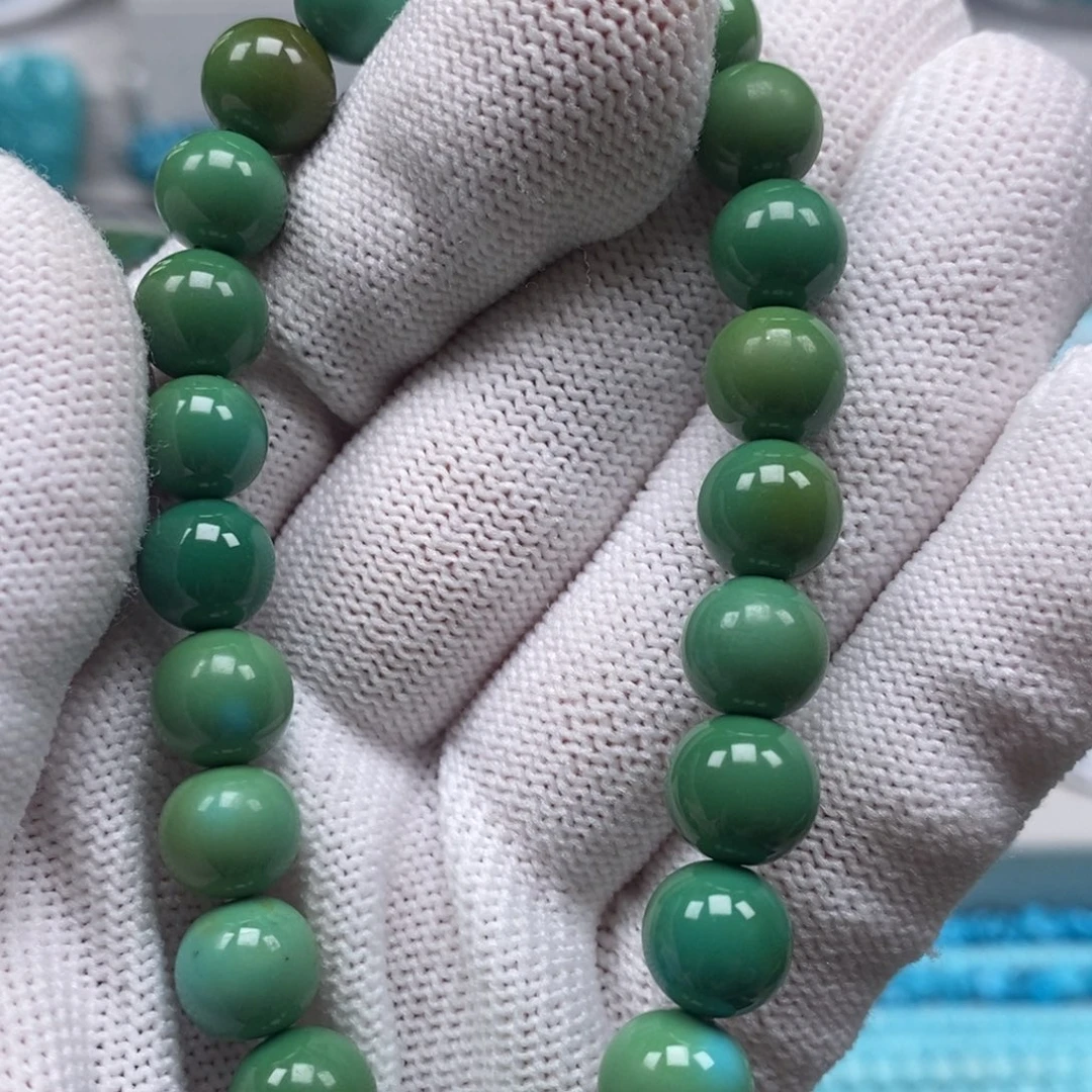 绿松石未镶嵌原矿纯干料绿松石