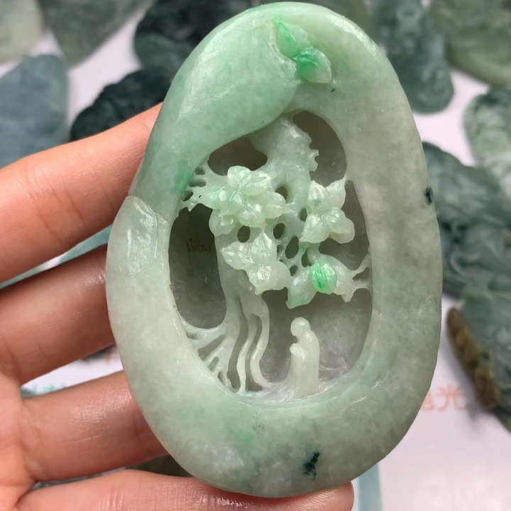 未镶嵌定制翡翠翡翠