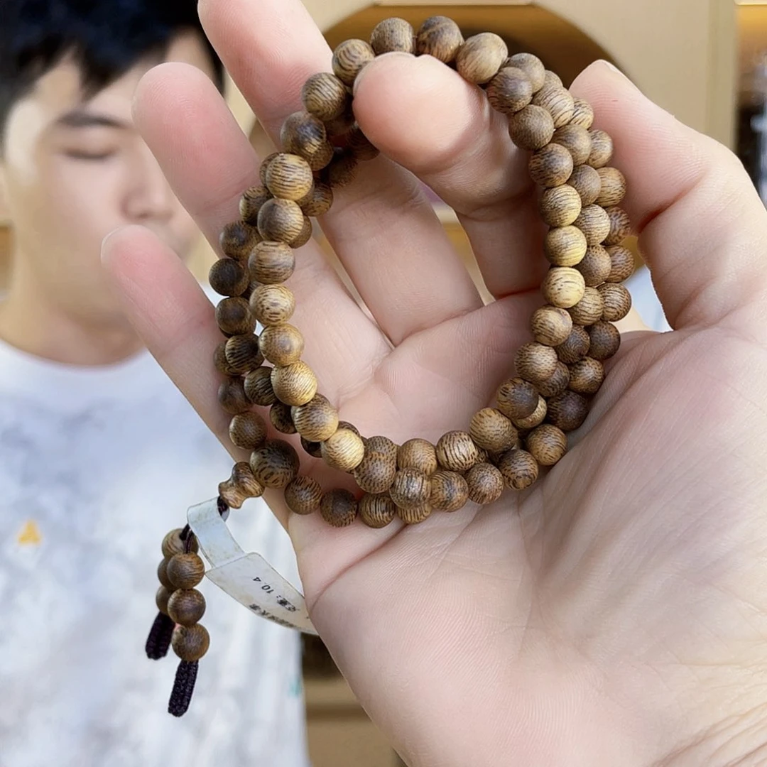 手串沉香棋楠圆珠长串0.6/10克多样性发一