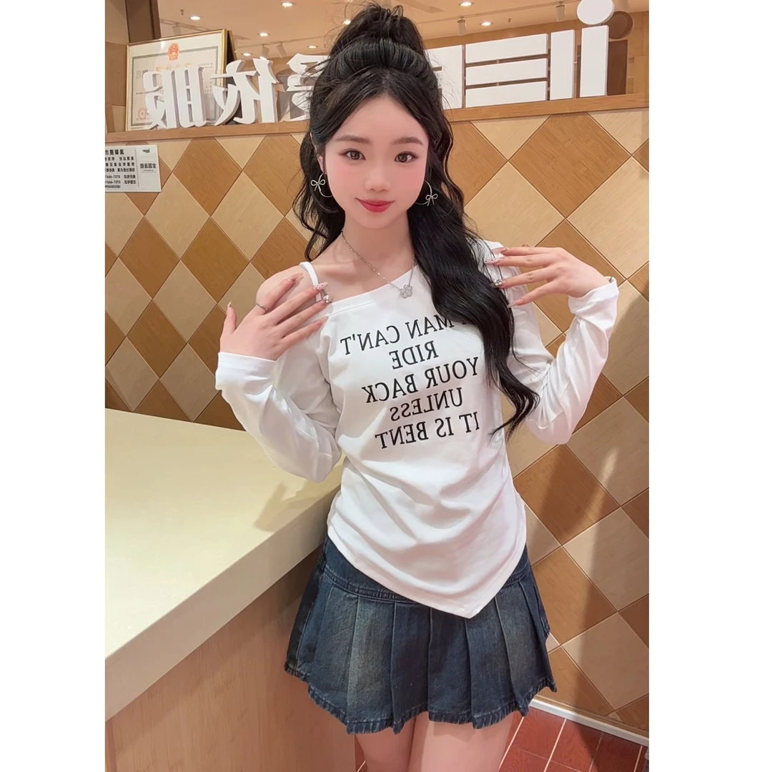 IEF/爱依服2025新款秋季显瘦长袖高贵针织设计感上衣