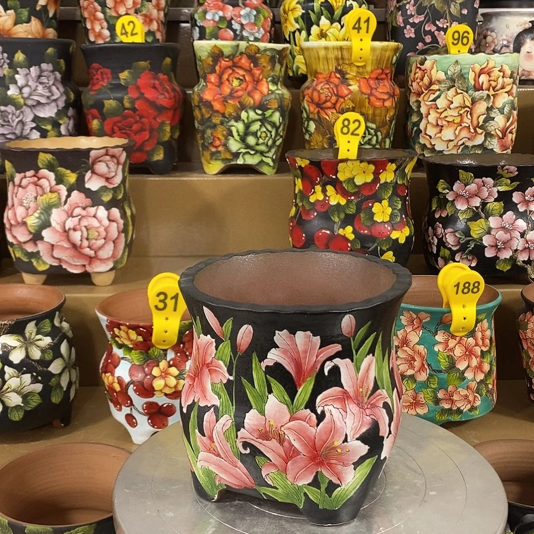 景德镇精品博采美盆上新12.5/13.5