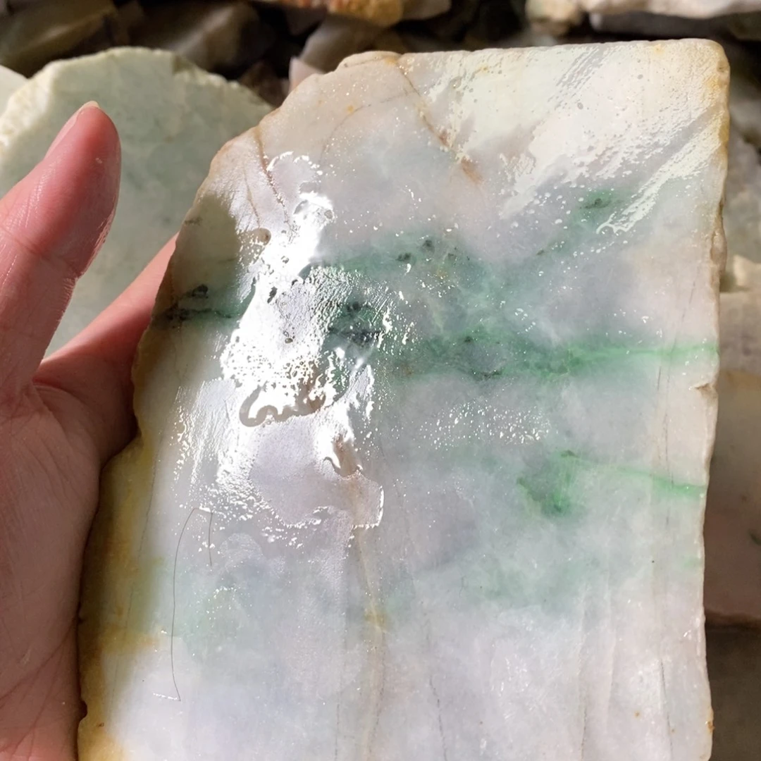 翡翠未镶嵌颈饰天然翡翠