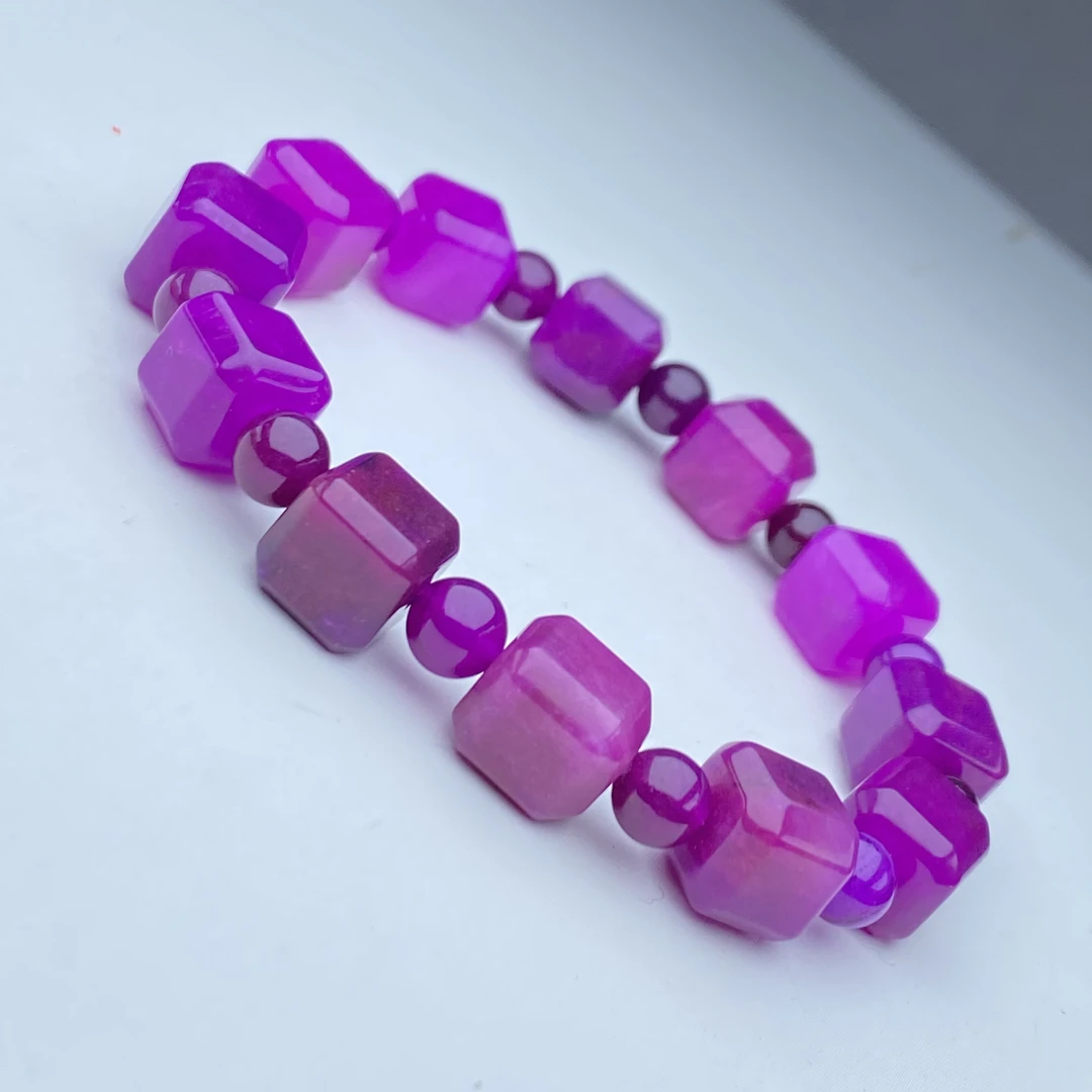 A745号精品方糖紫苏手链多样性发一件