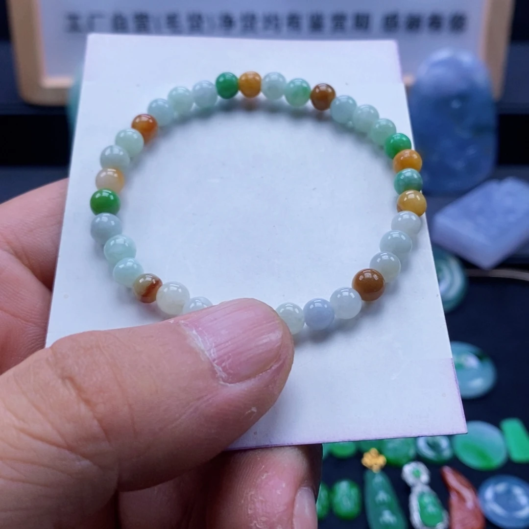 翡翠未镶嵌手串翡翠手串