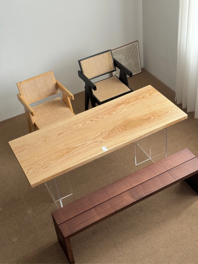 白蜡木大板 双拼全方 167*66*4.2 原木色