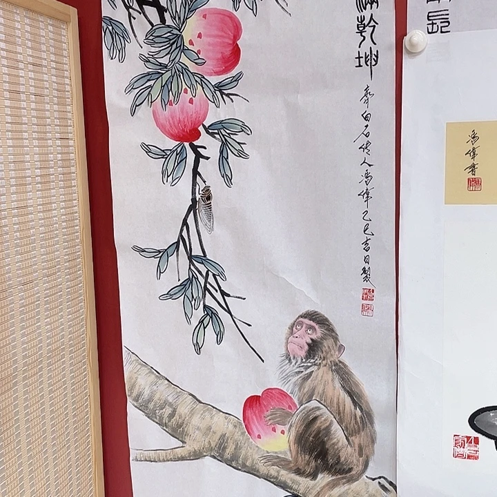 国画冯老师手绘作品