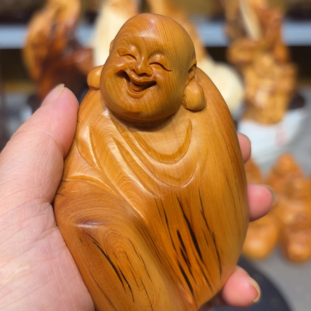 柏木（崖柏）太行崖柏弥勒佛